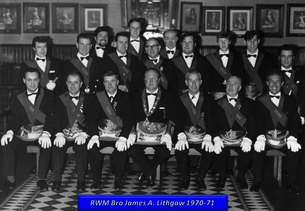 RWM and Officebearers 1970